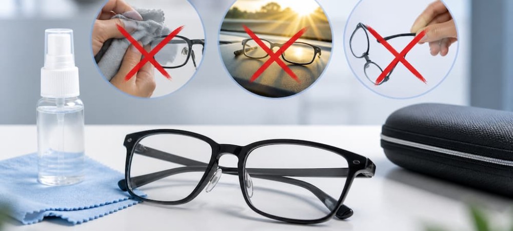 Jak czyścić i przechowywać okulary? 7 błędów, które niszczą soczewki