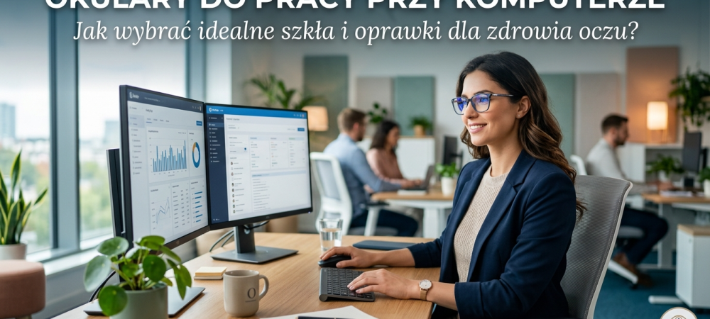 Okulary do komputera – jak wybrać szkła i oprawki?