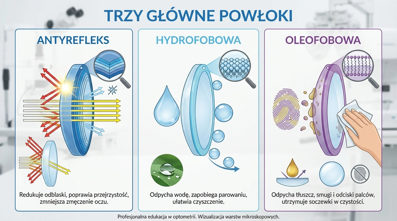 Trzy główne powłoki - przegląd