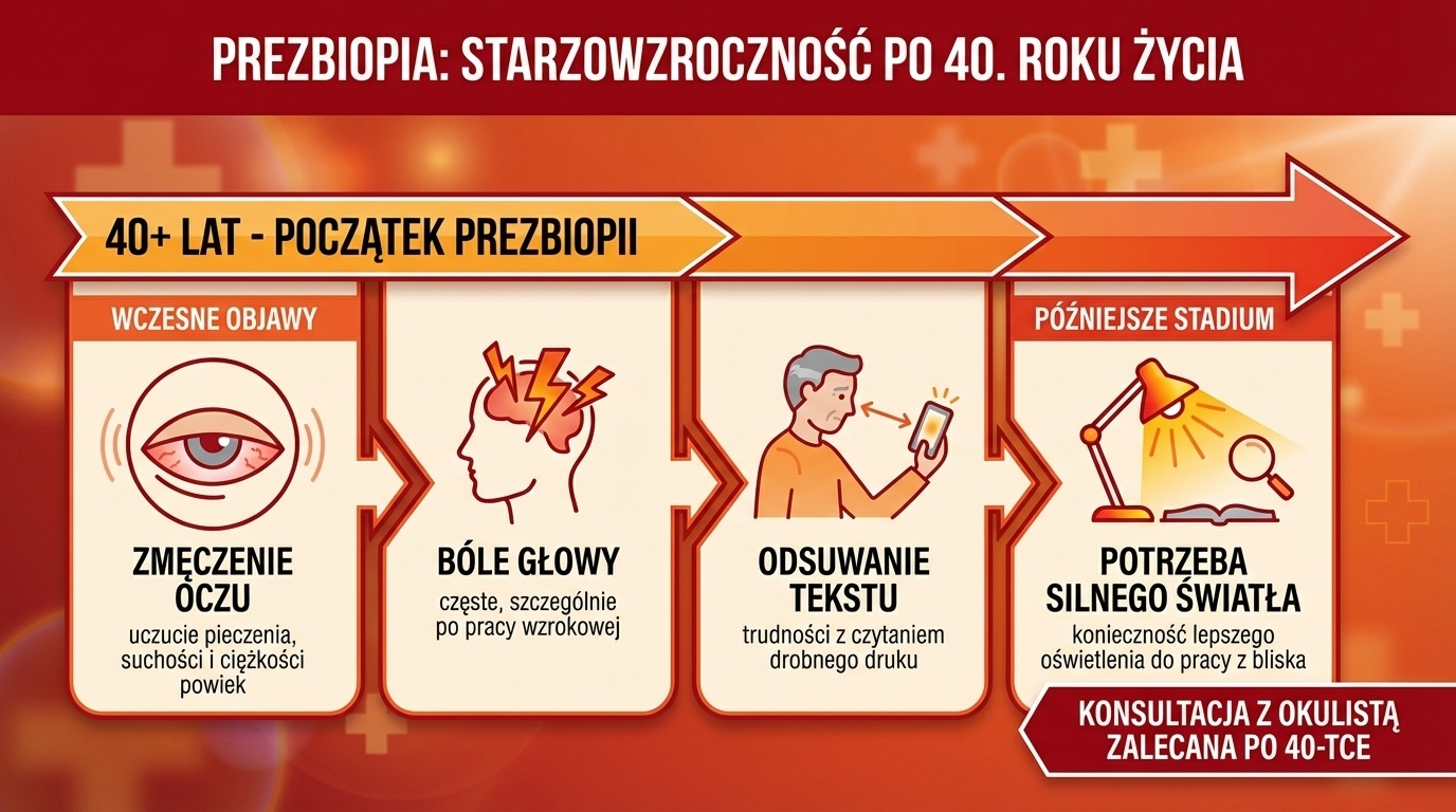 prezbiopią (starczowzrocznością)