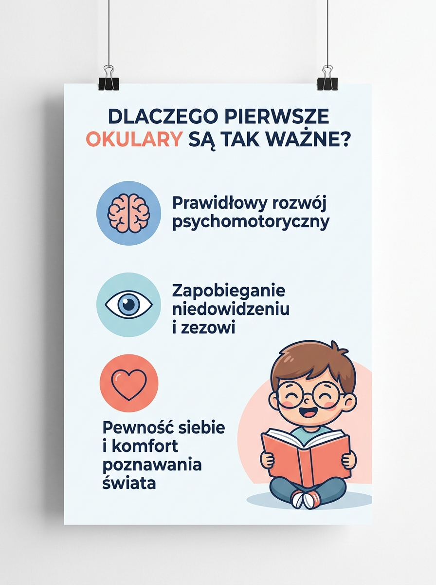 Dlaczego pierwsze okulary są tak ważne