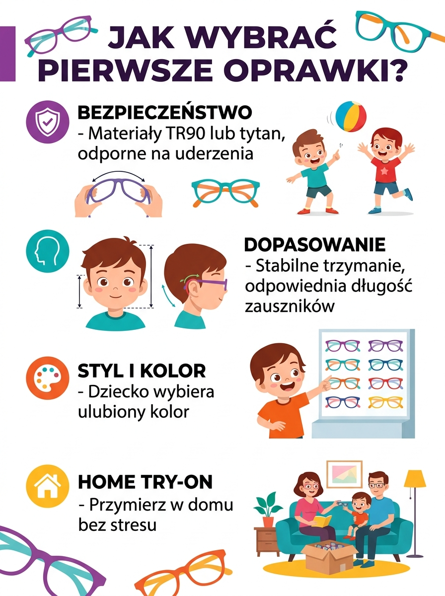 Jak wybrać pierwsze oprawki