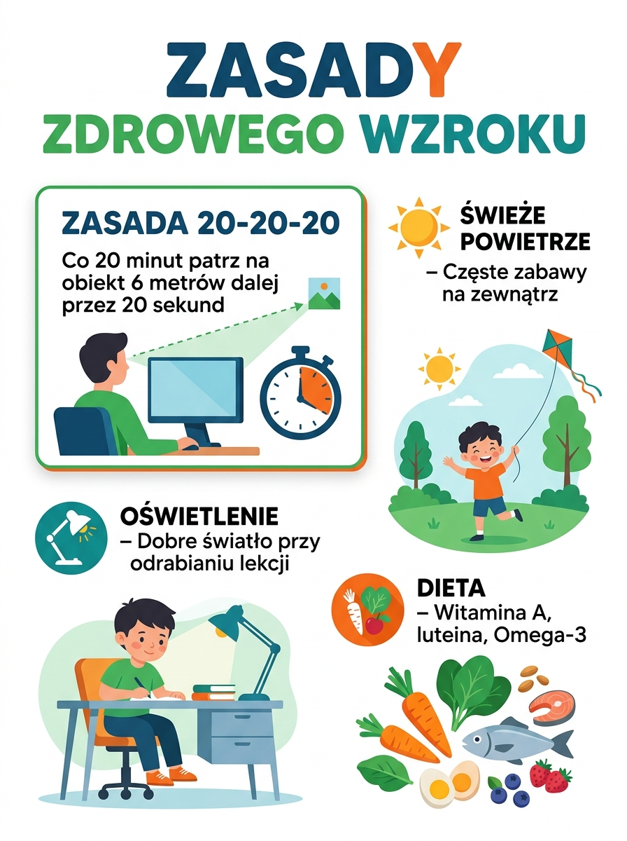 Zasady zdrowego wzroku